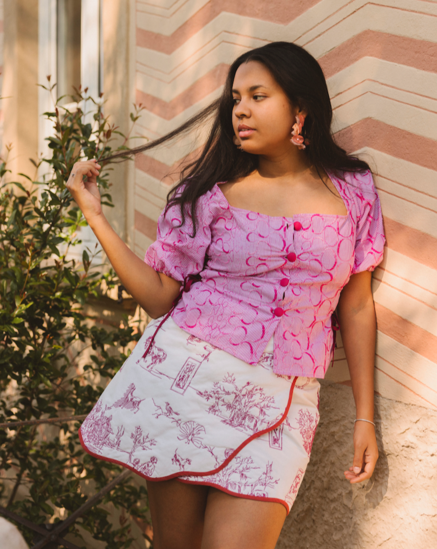 Bloom & Laced blouse