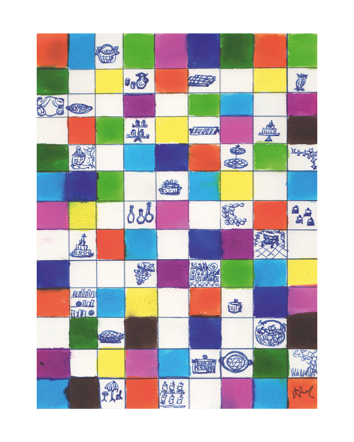 'The puzzle' Illustration