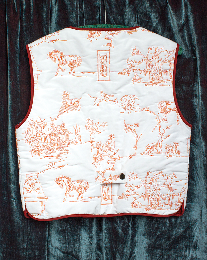 Gilet à Feuilles 🍂 Orange