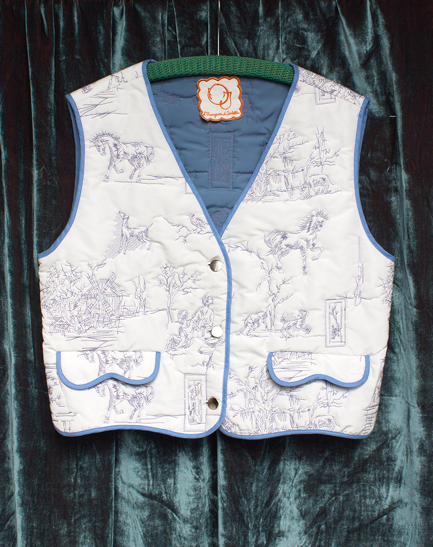 Gilet à Feuilles 🍂 Blue