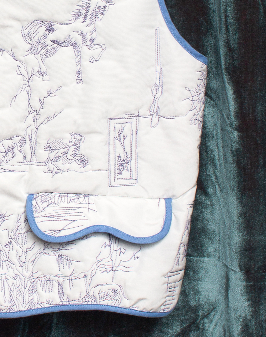 Gilet à Feuilles 🍂 Blue