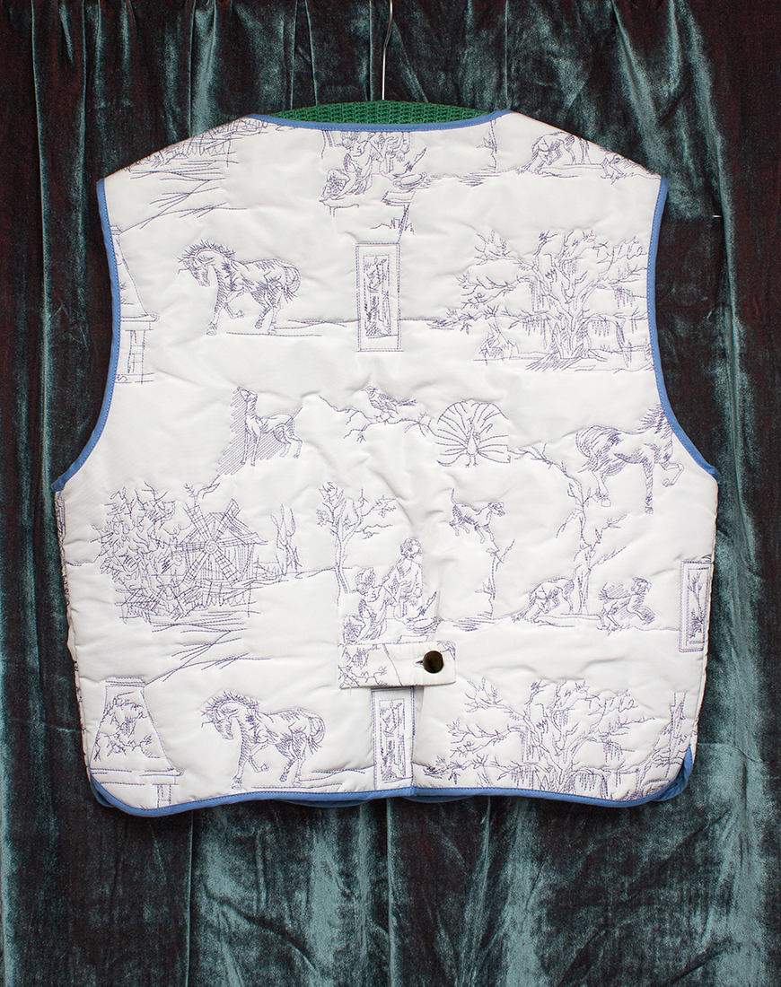 Gilet à Feuilles 🍂 Blue