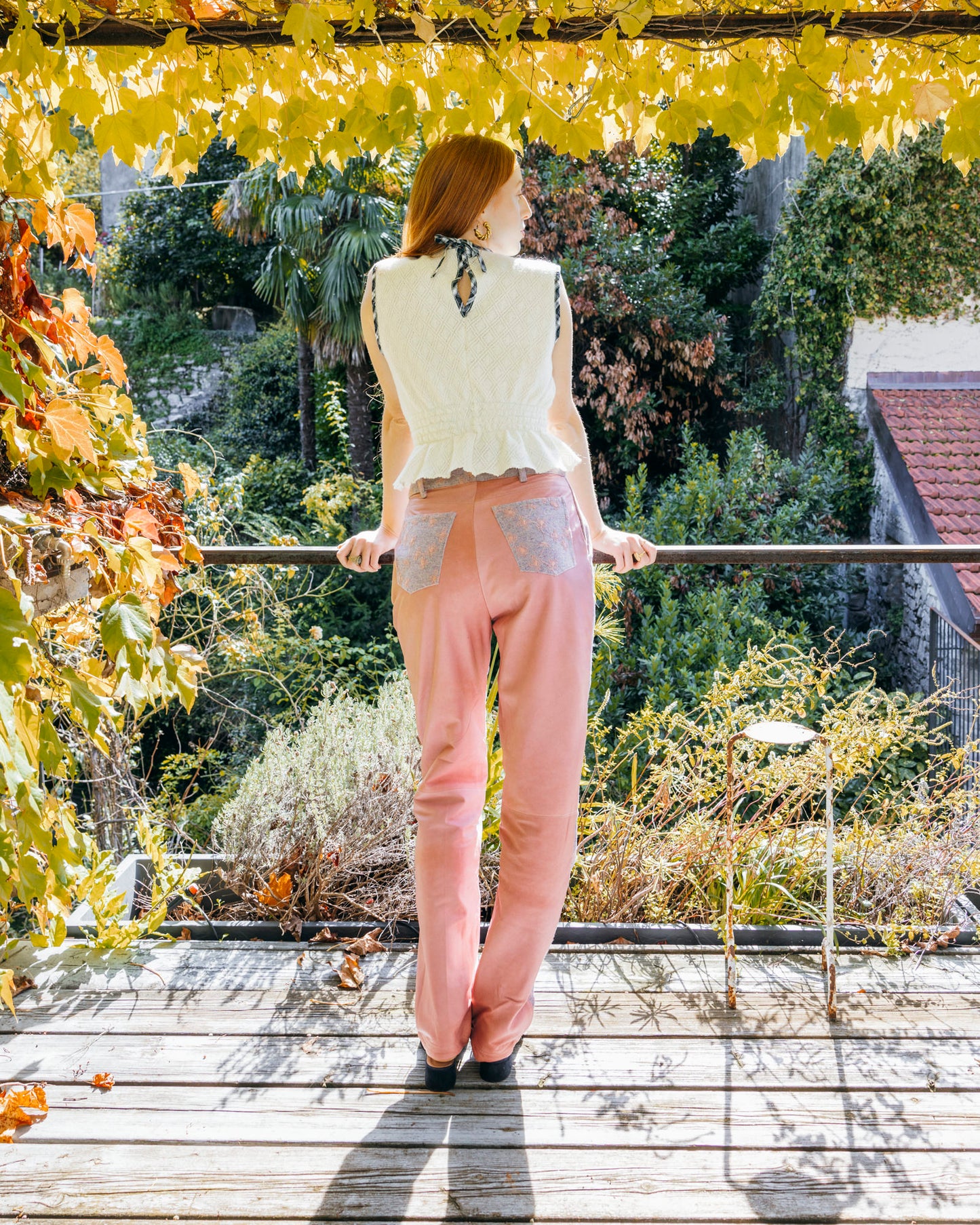 Vice Versa Pants - Embroidered Wool