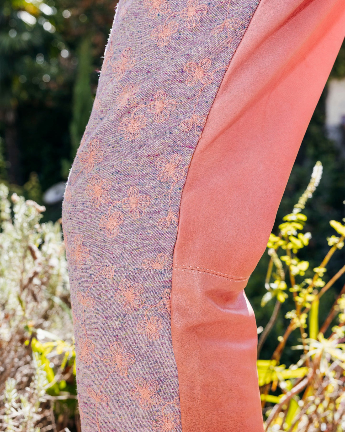 Vice Versa Pants - Embroidered Wool