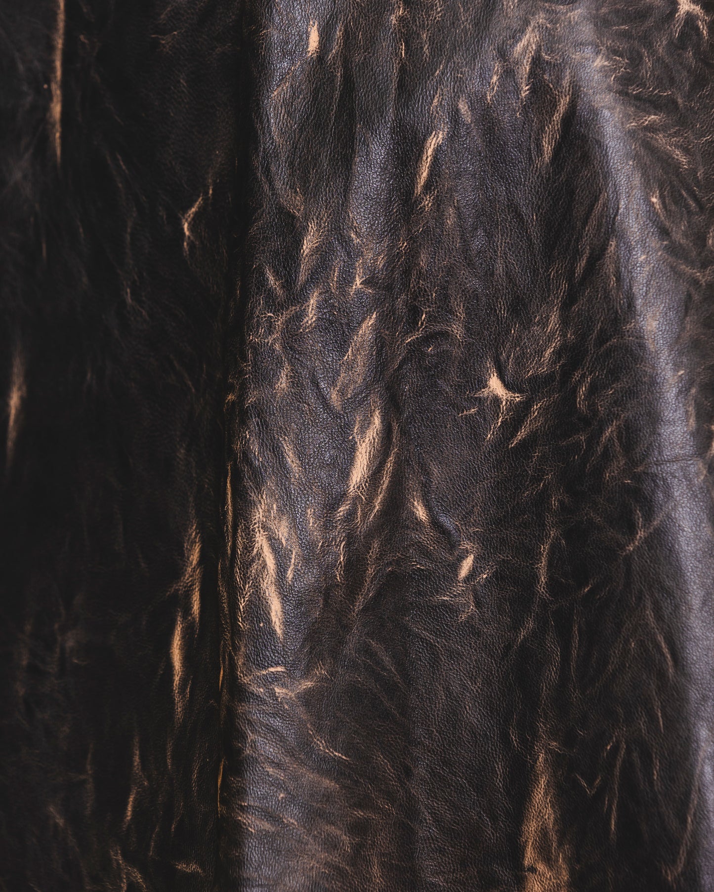 Cassis Skirt Leather