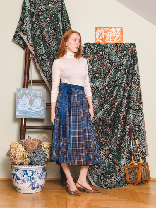 Cassis Skirt Double Sided