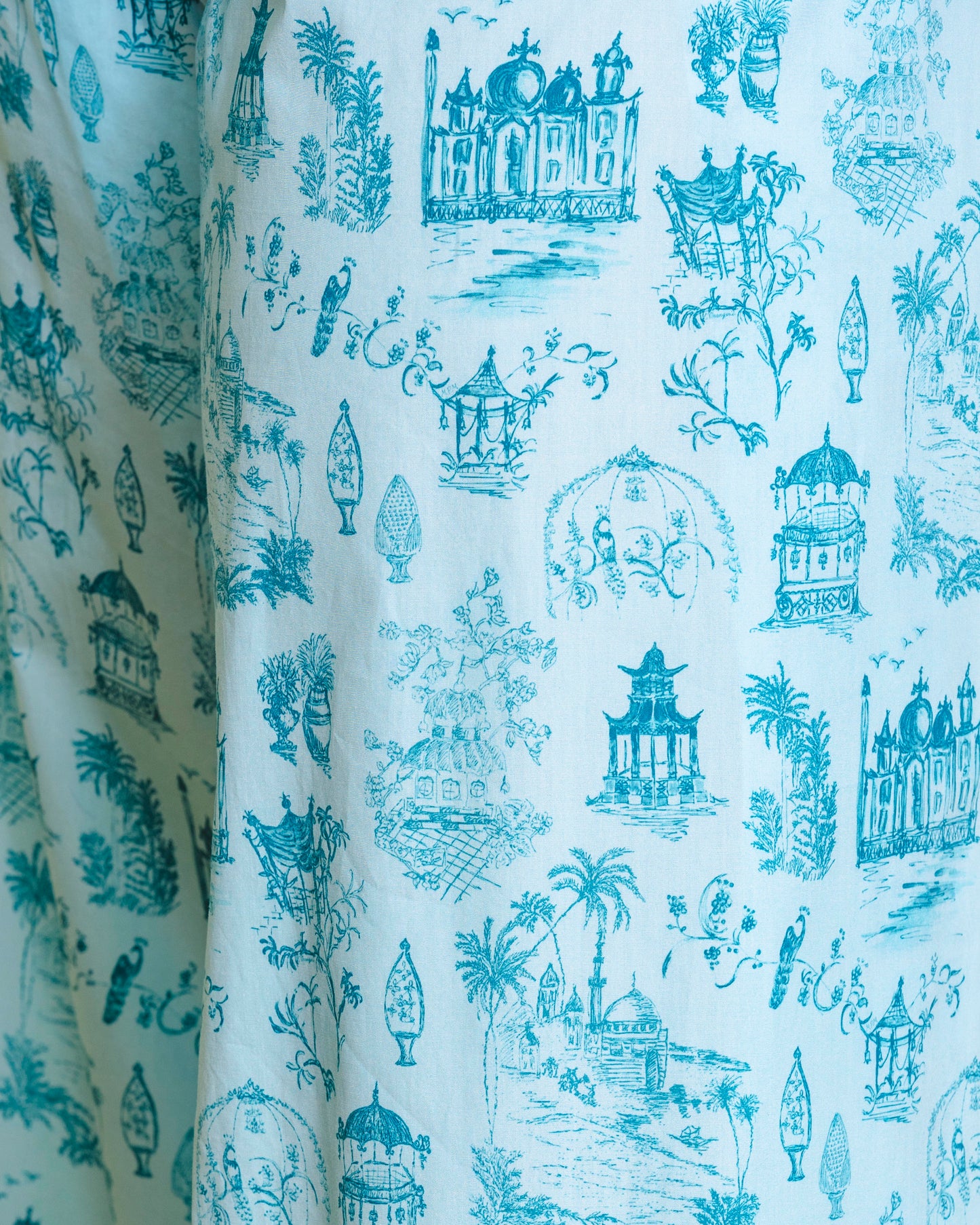 Yoyo Pants - turquoise voyage cotton