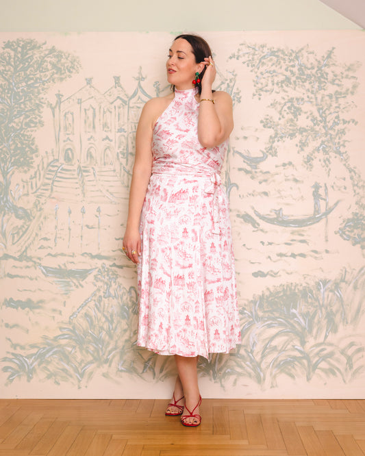Lillies Skirt - red voyage
