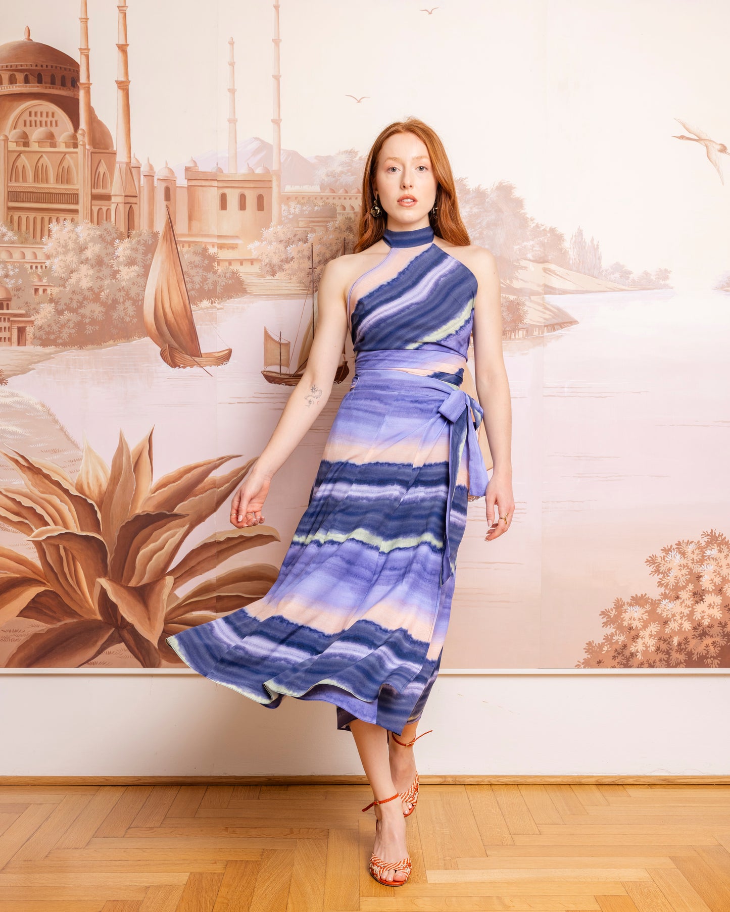 Lillies Skirt - Tie & Dye