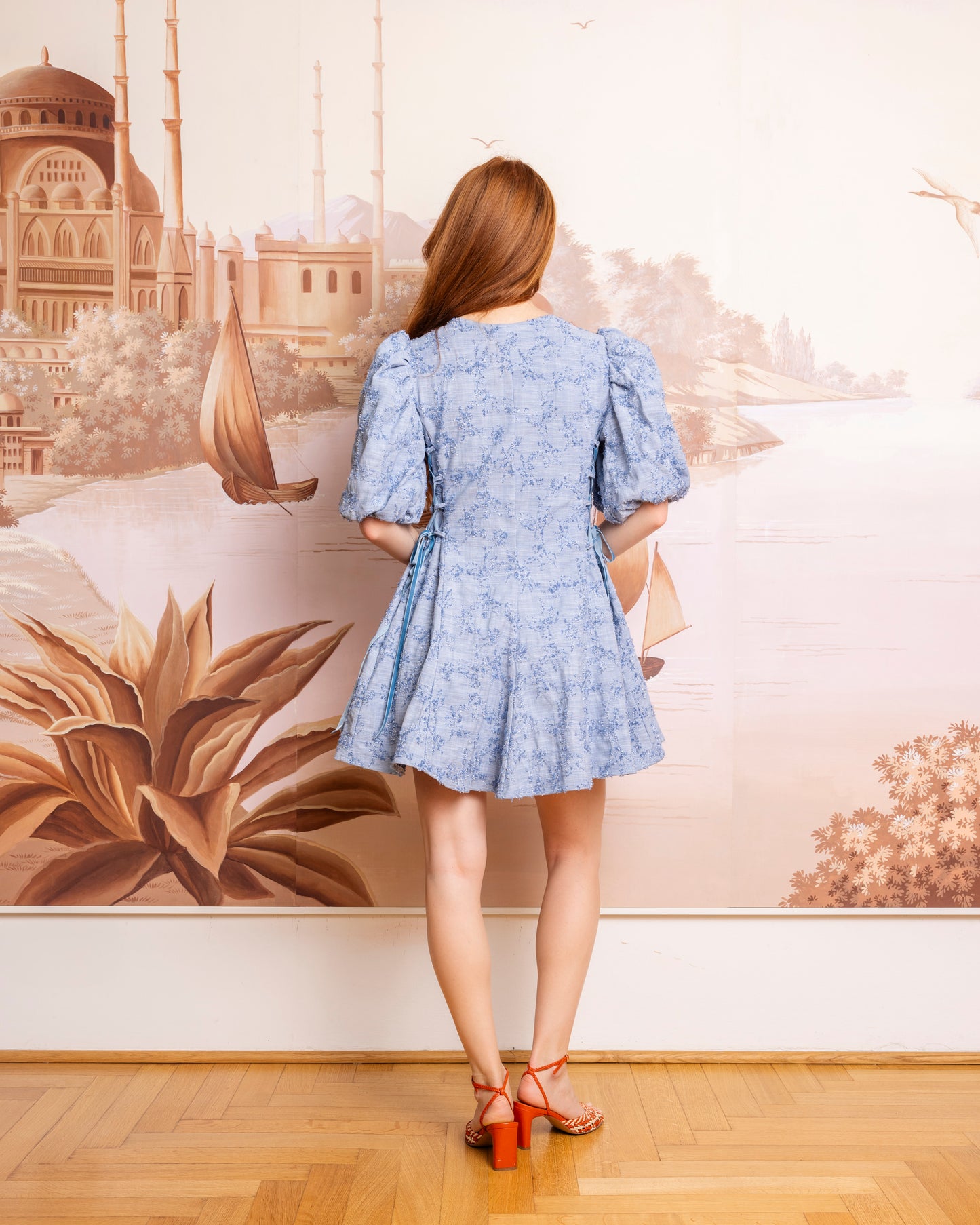 Bloom & Laced Dress - Mini