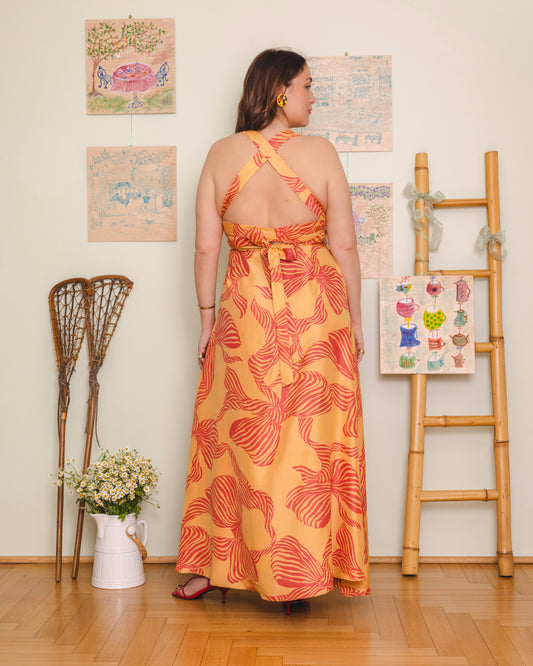 Robe Nouée - Silk Bows