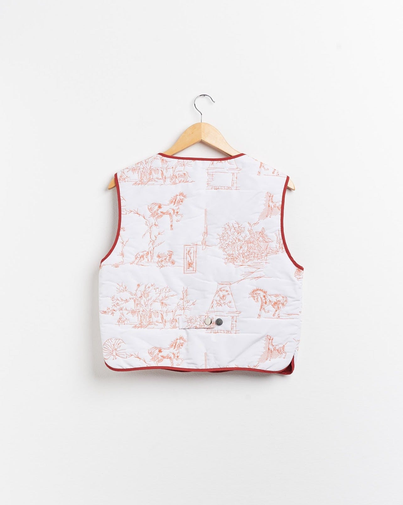 Gilet à Feuilles