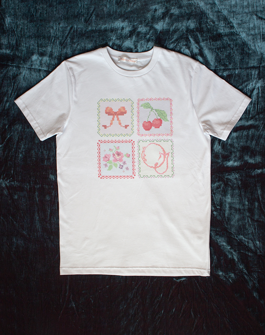 T-Shirt Punto Croce 🍒