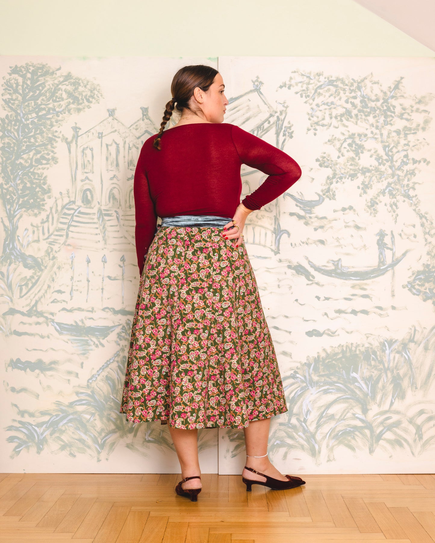 Cassis Skirt