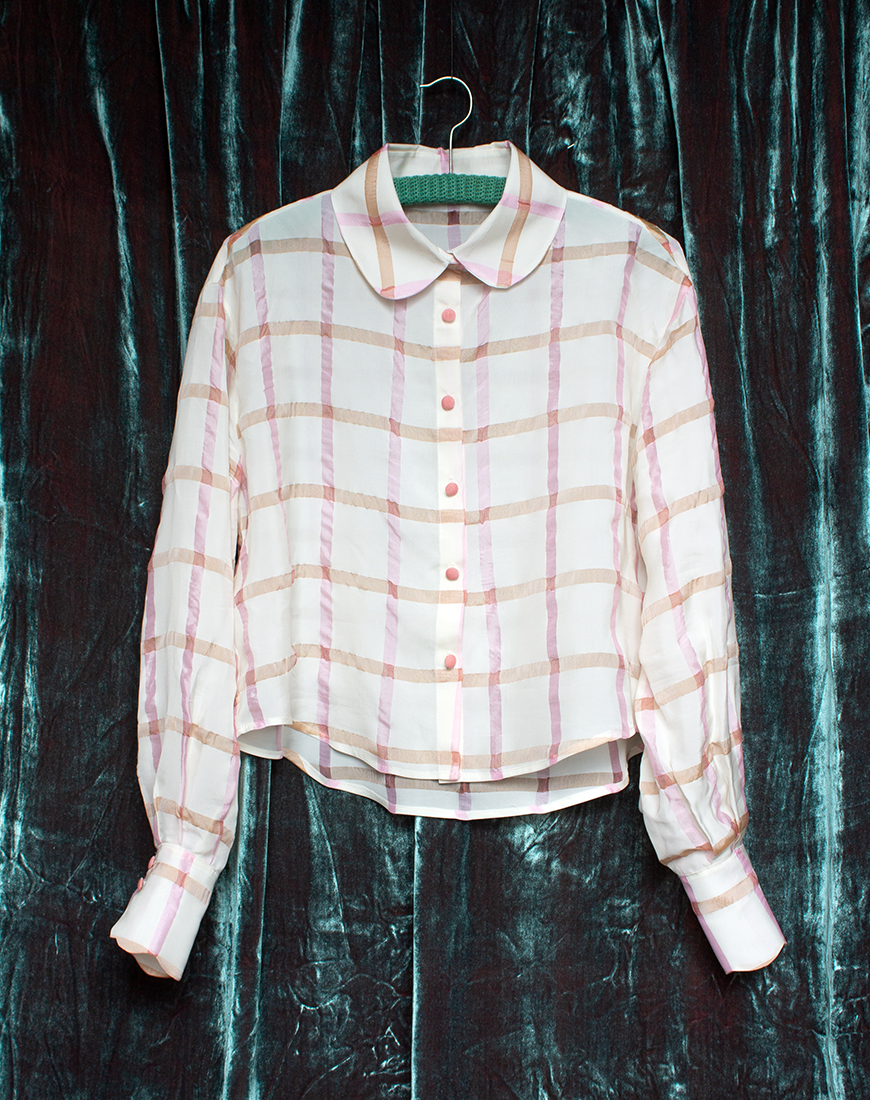 Chemise Picnic Plaid Silk 🧺 Made-to-order