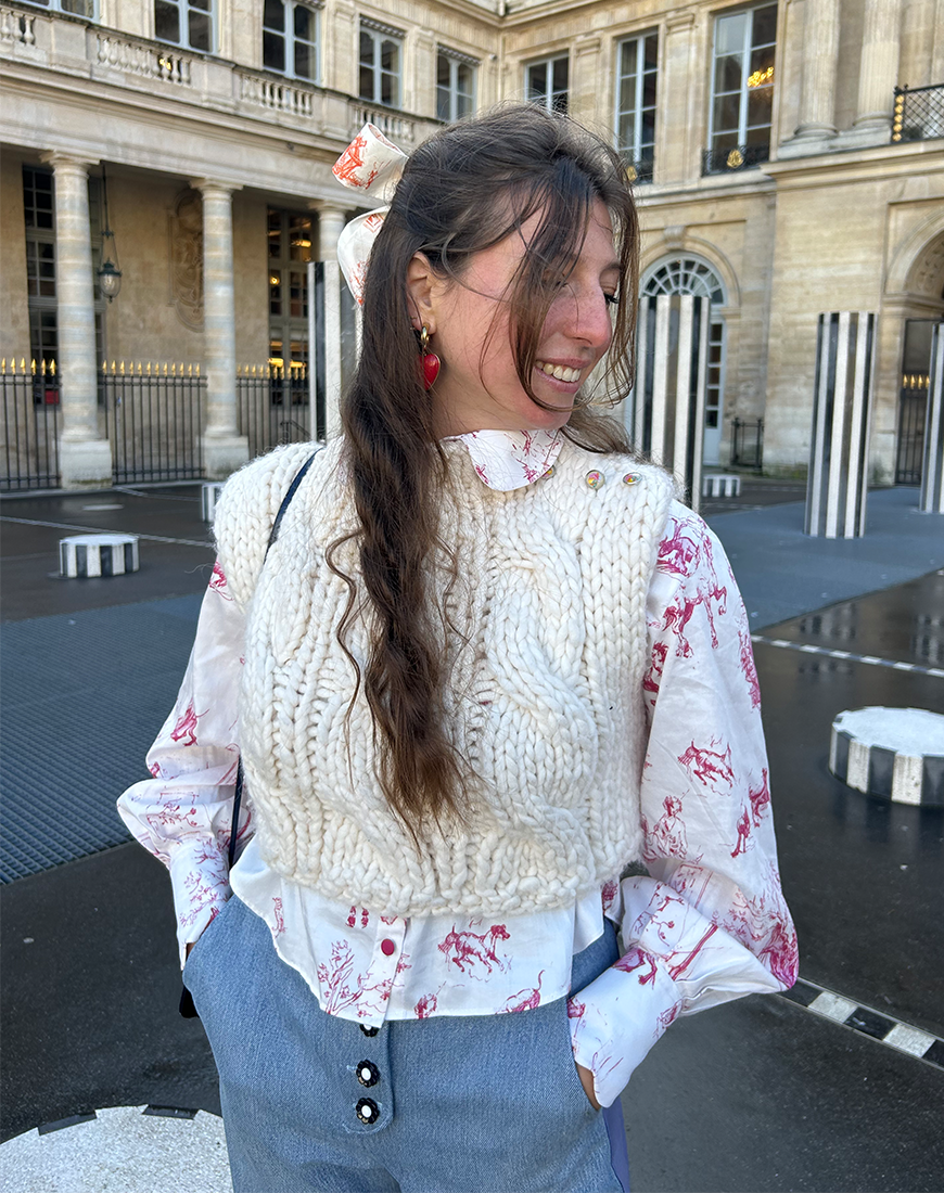 Chemise Picnic Toile de Jouy 🧺  Made-to-order