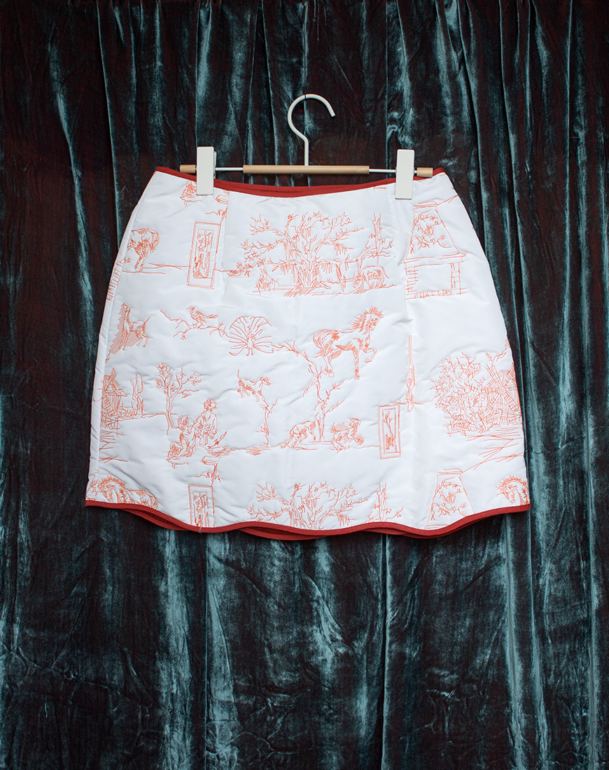 Tulip Skirt 🌷 Orange