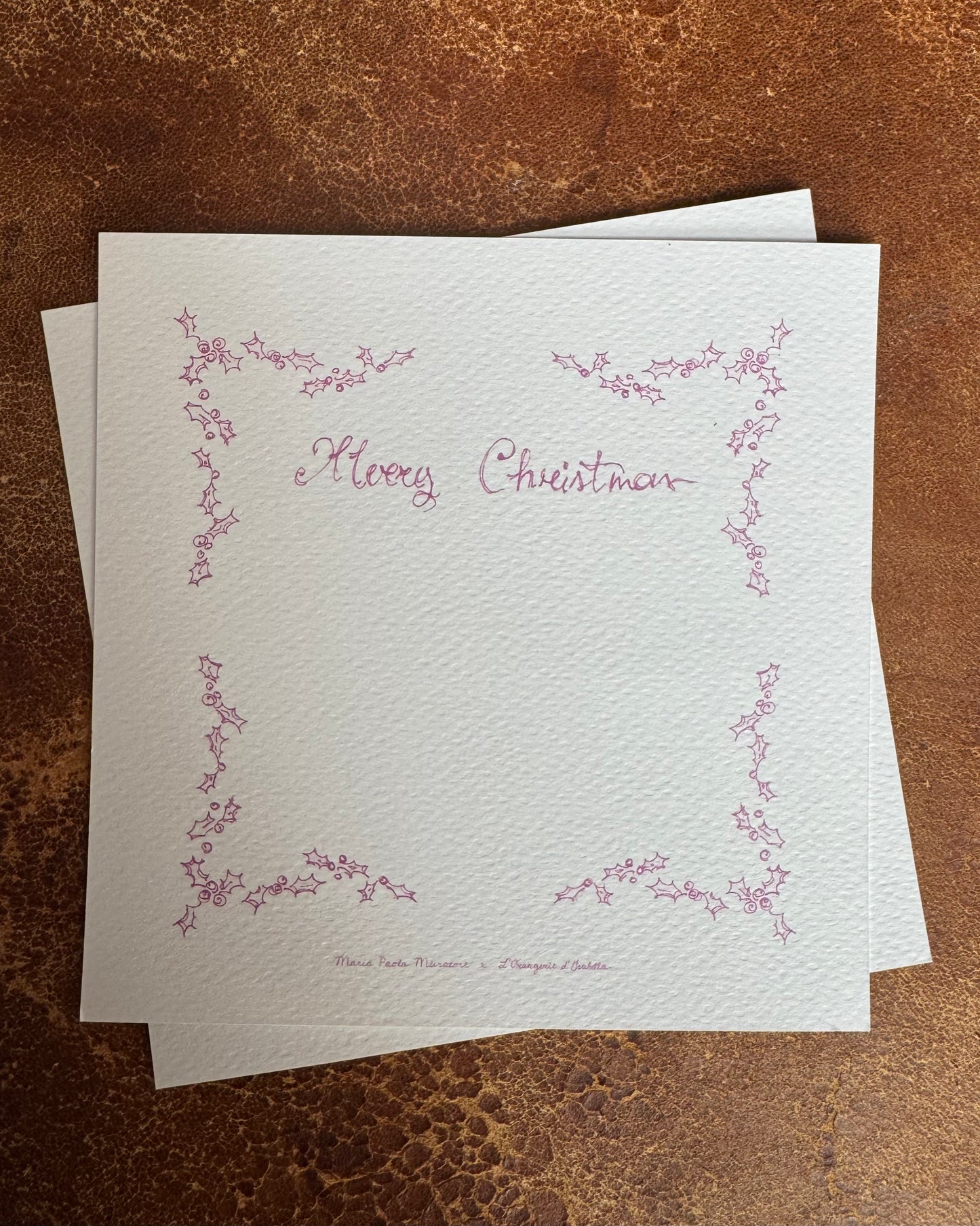 Christmas Greeting Card No.1