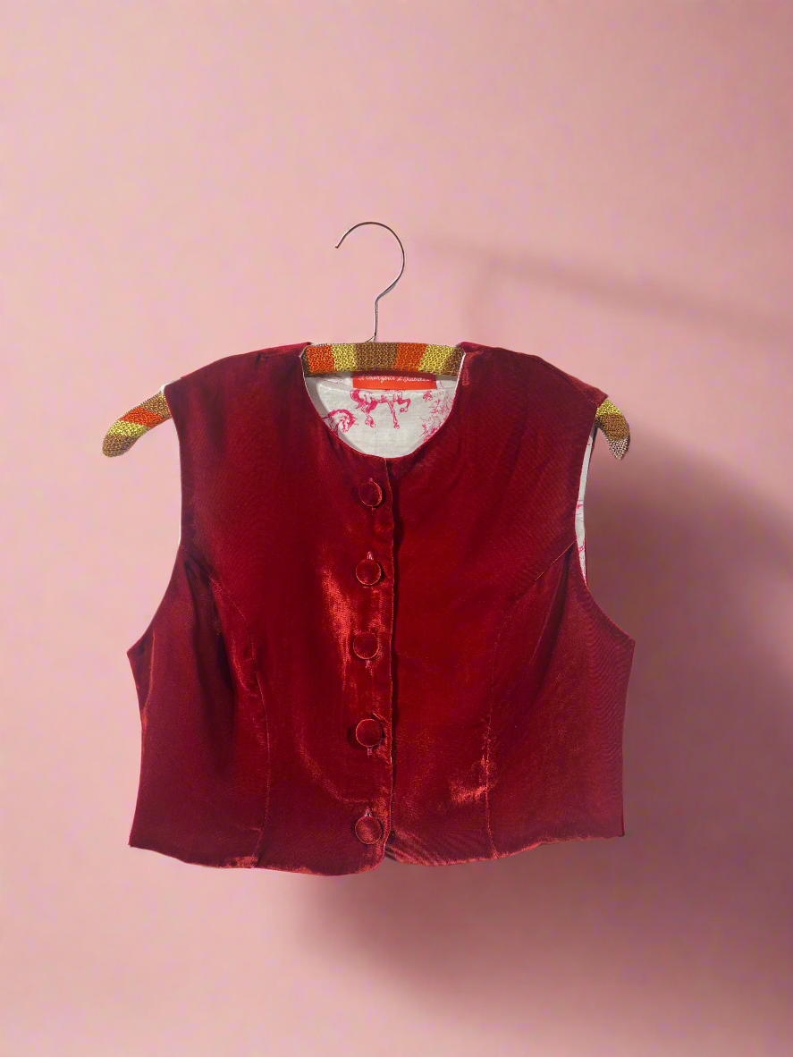 Uva Vest - velvet