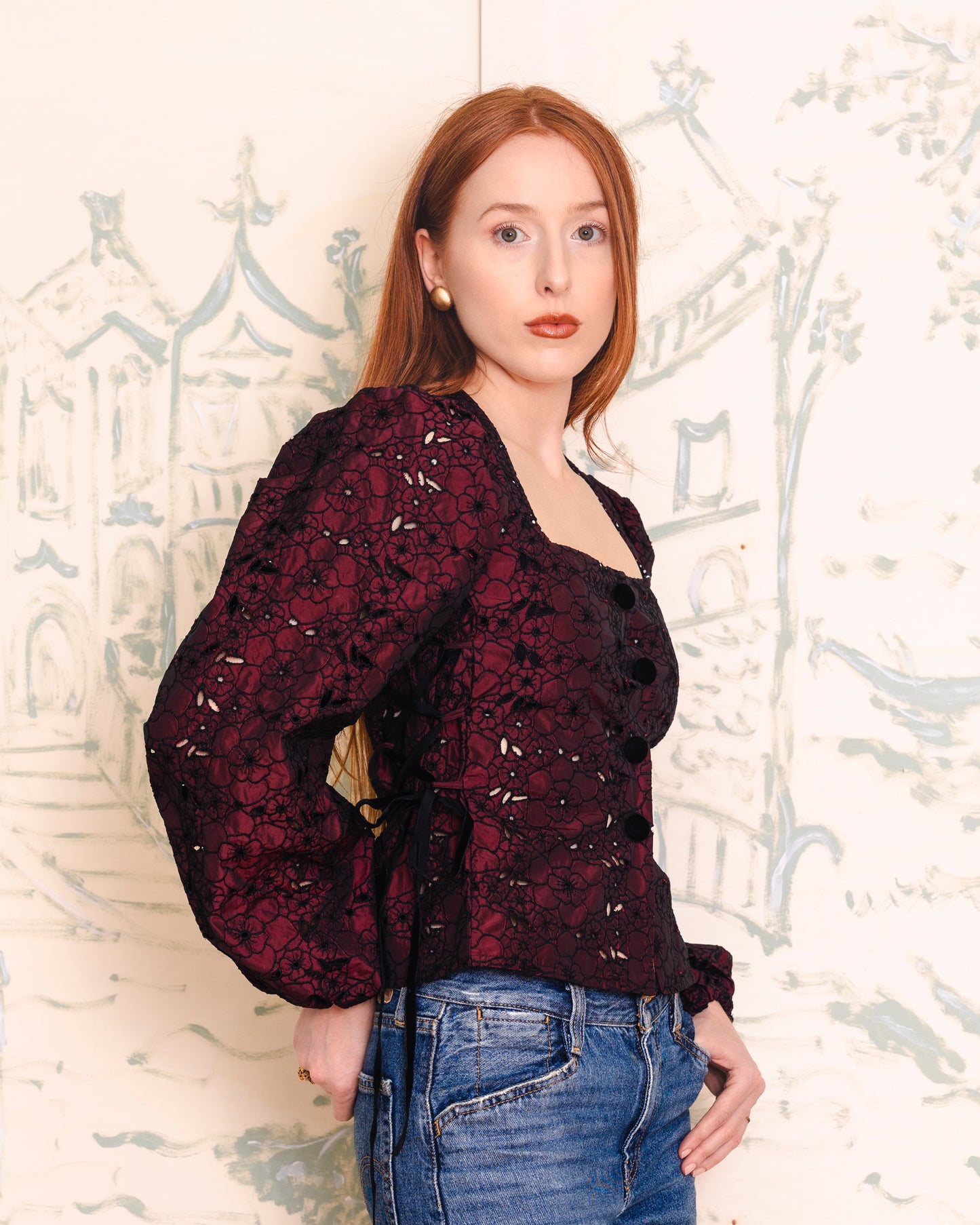 Bloom & Laced blouse FW24