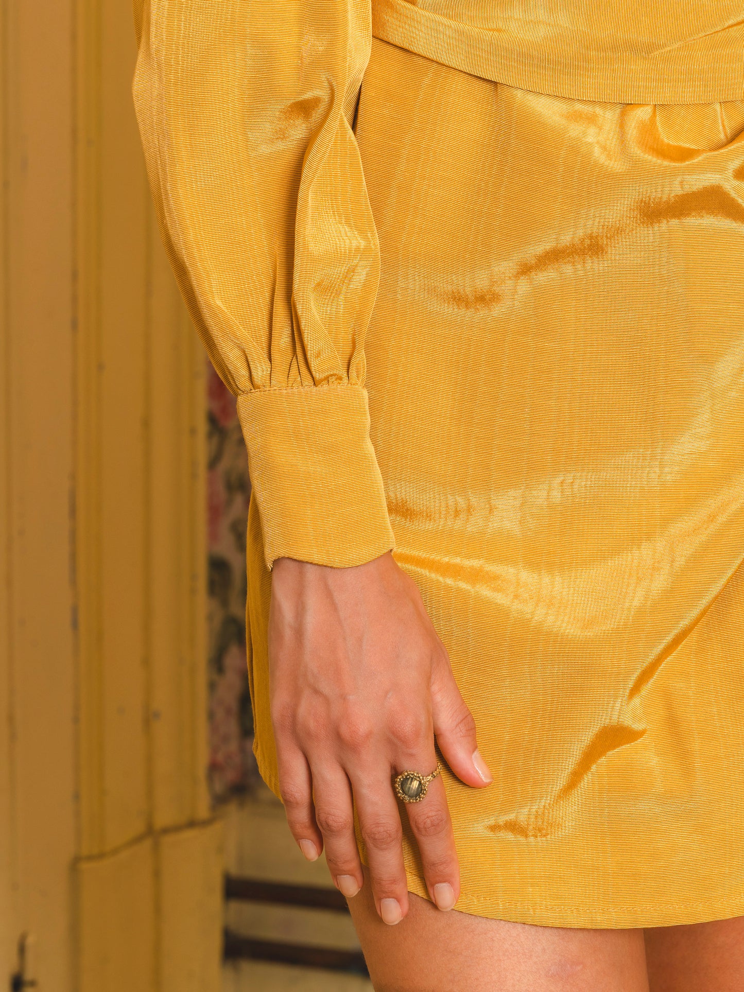 Madeleine Dress Gold More