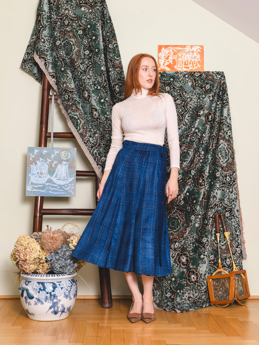 Cassis Skirt Double Sided