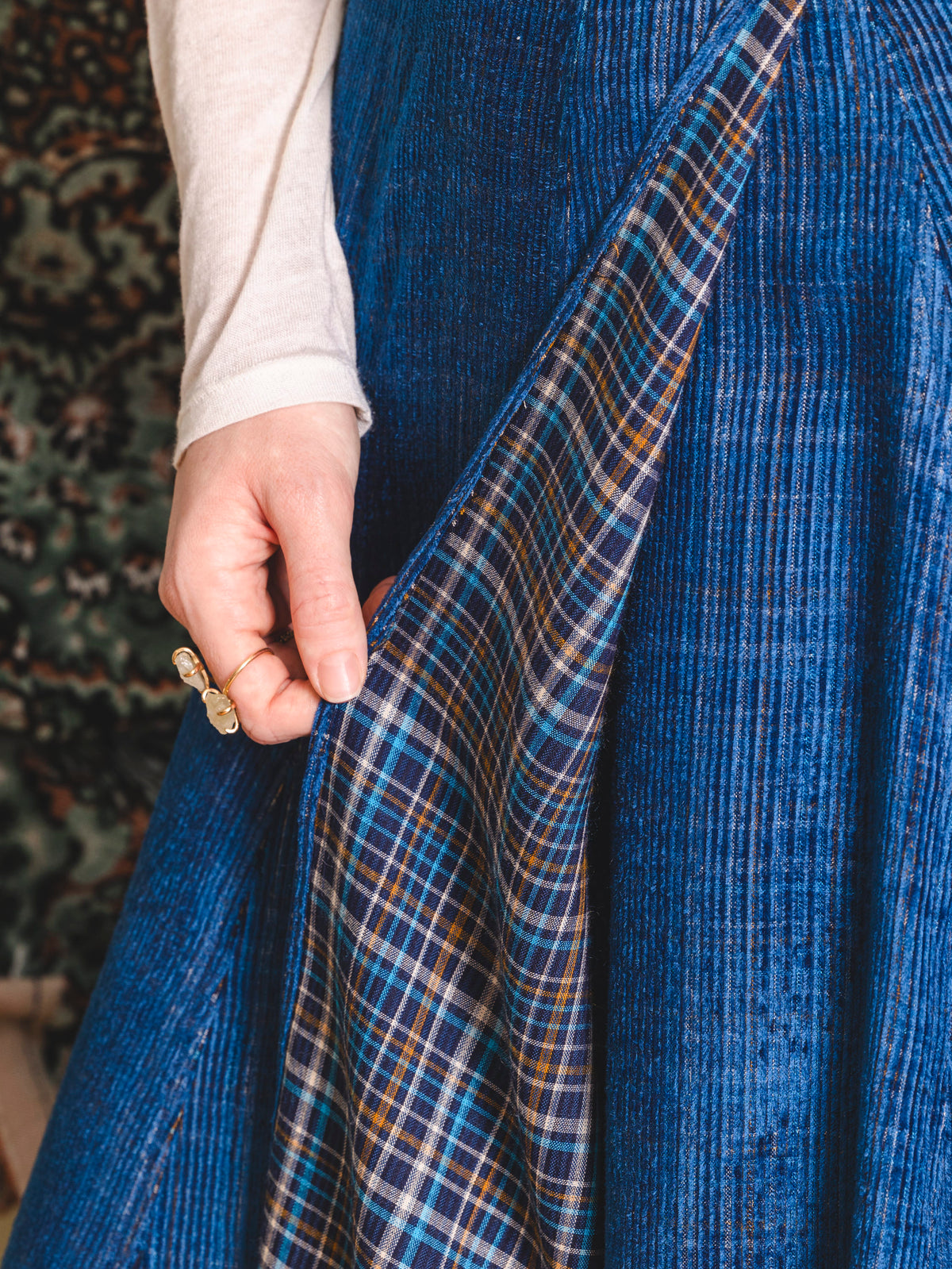 Cassis Skirt Double Sided