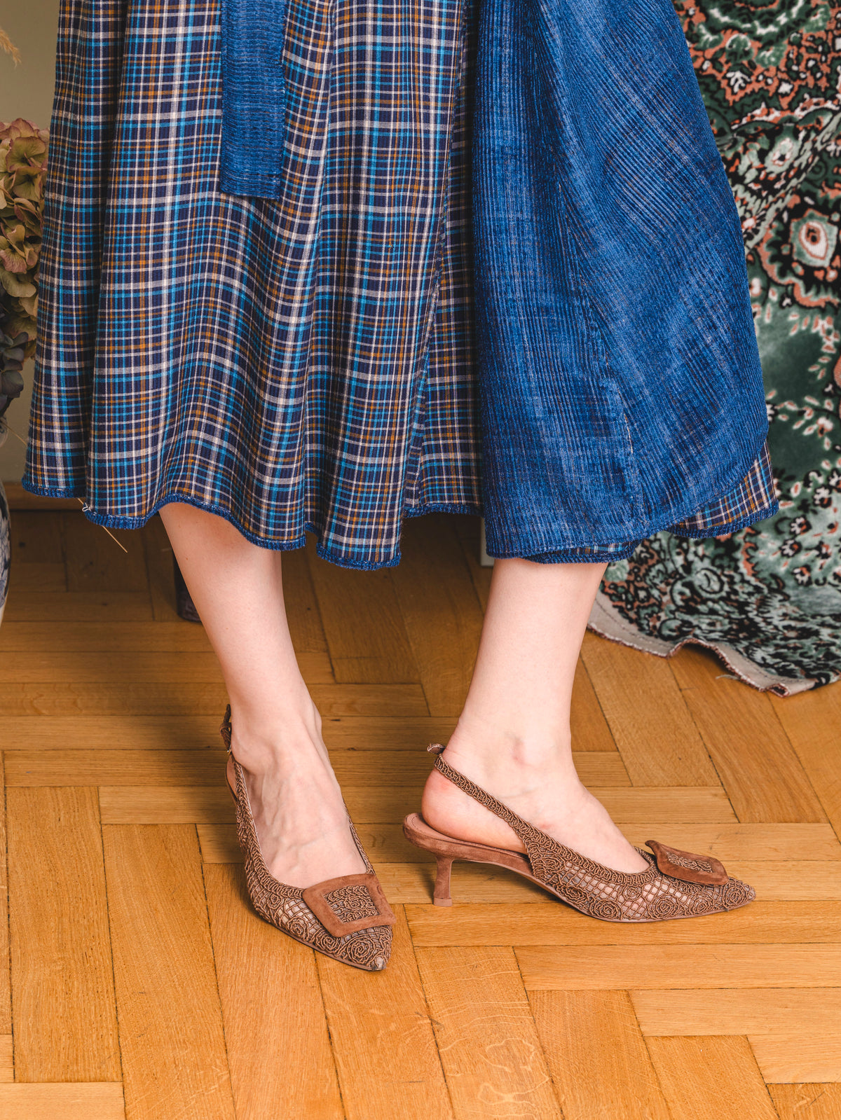 Cassis Skirt Double Sided