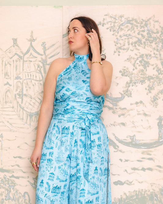 Lune top - Turquoise Voyage