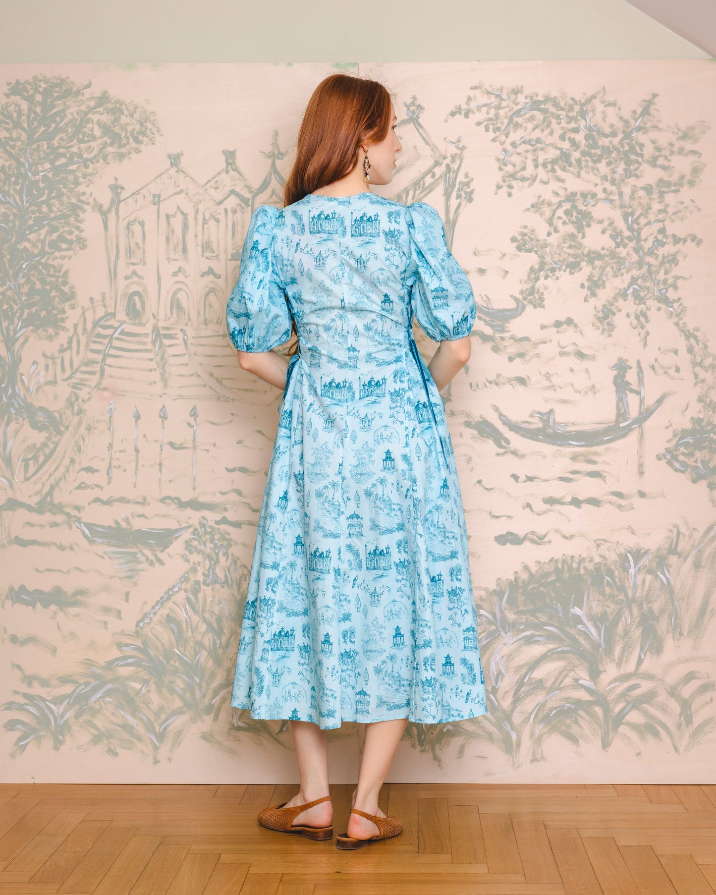 Bloom & Laced Dress - turquoise voyage
