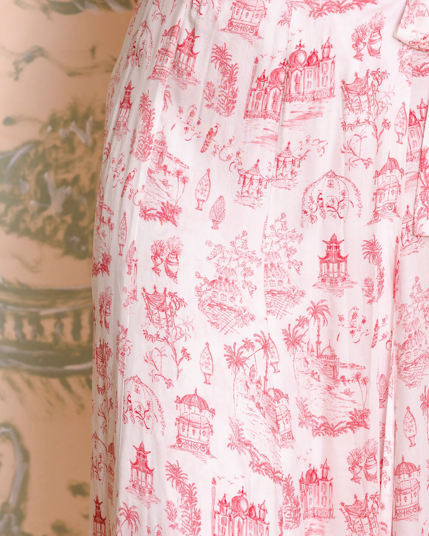 Lillies Skirt - red voyage