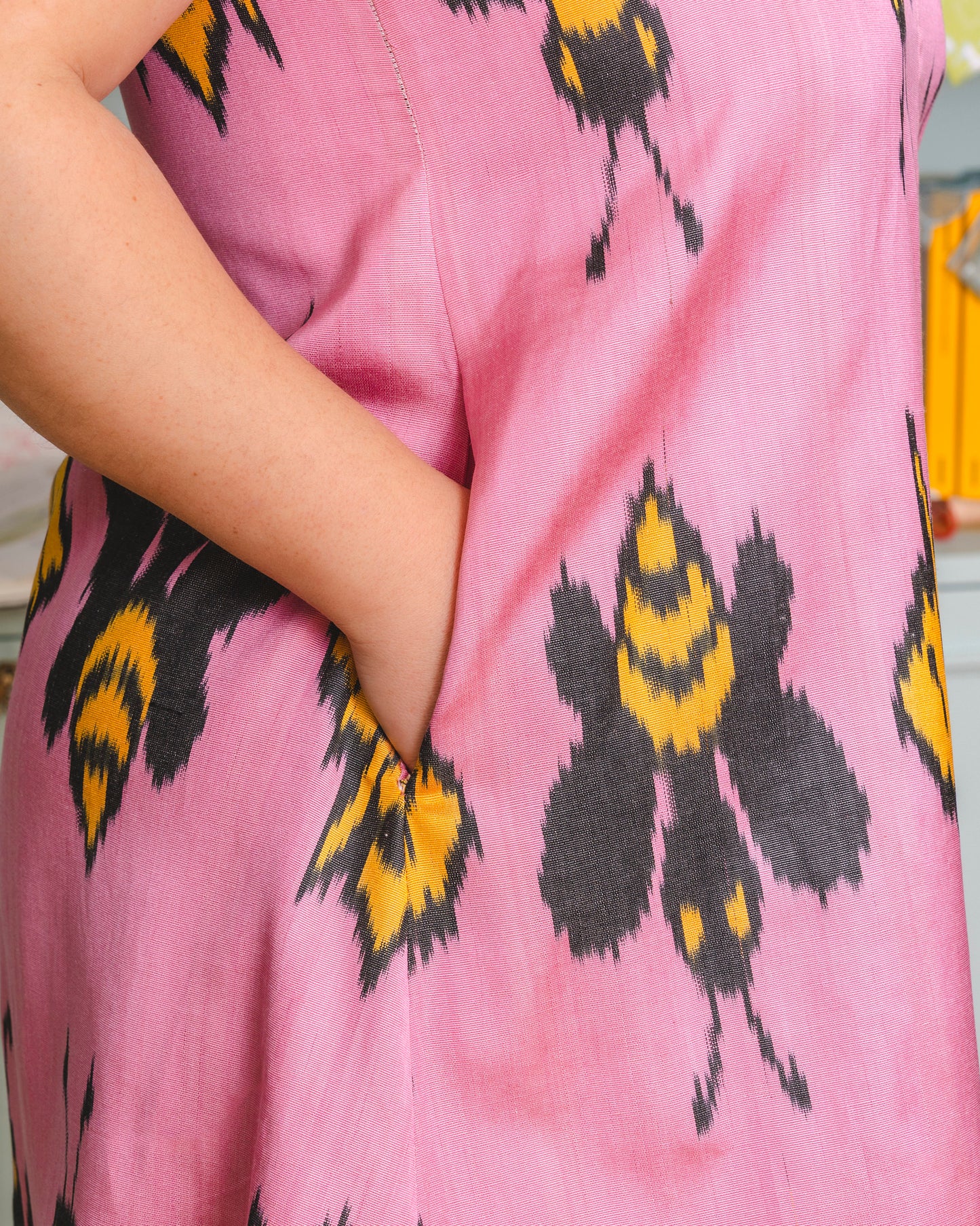 Tini tiny dress - ikat bees