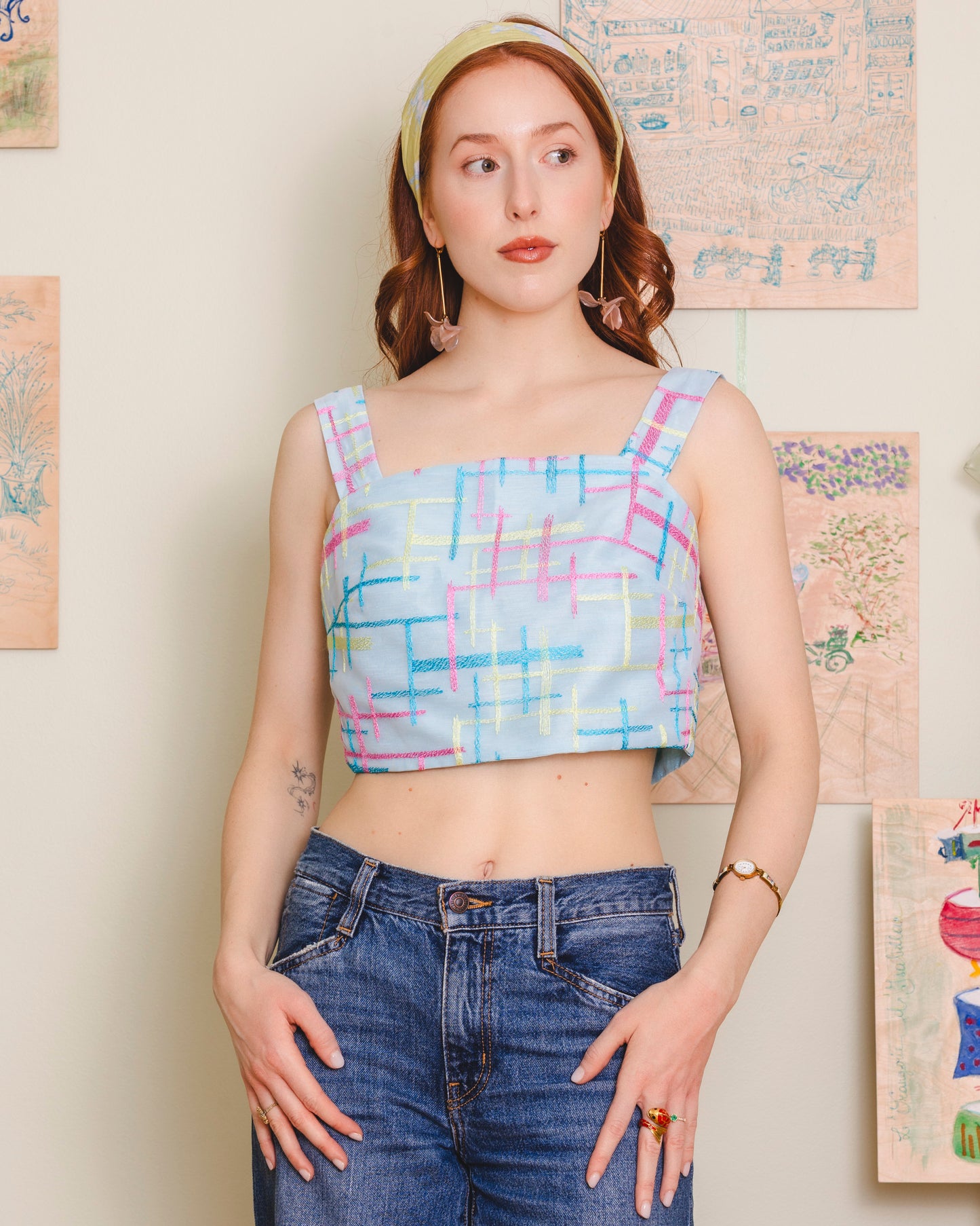 Zagara Top - geometric