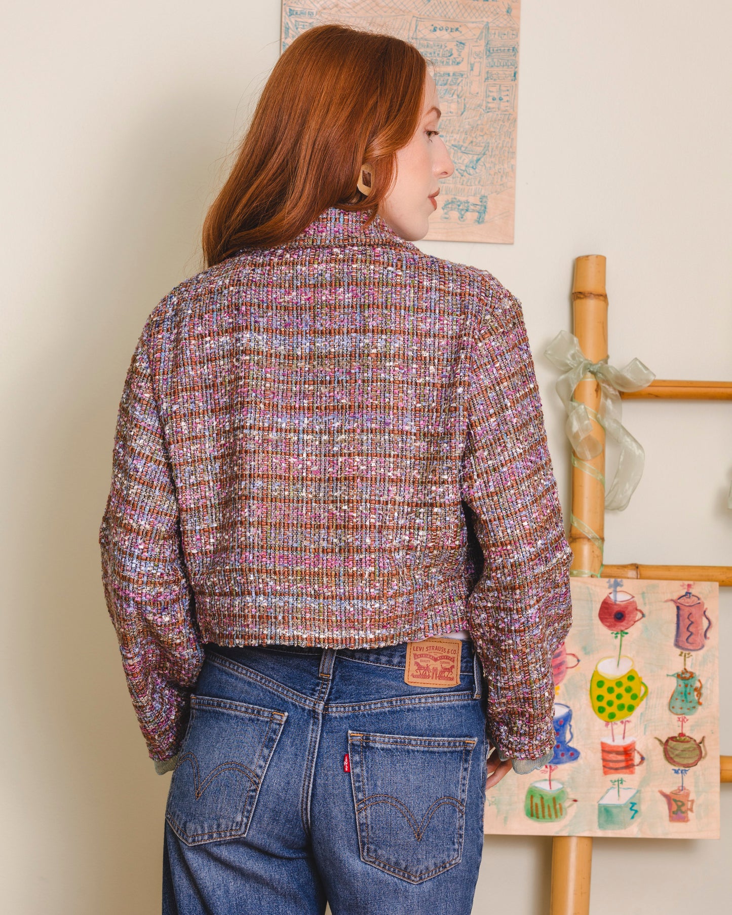 Petal jacket - tweed