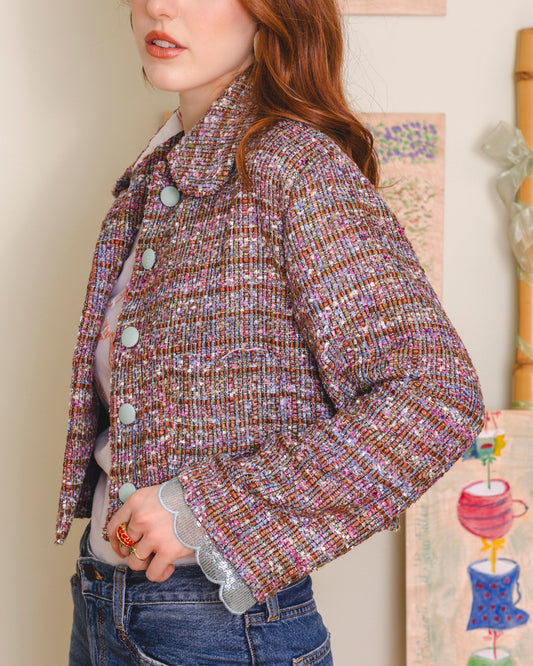 Petal jacket - tweed