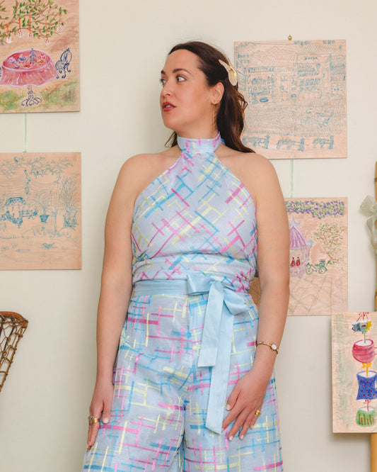 Lune top - geometric