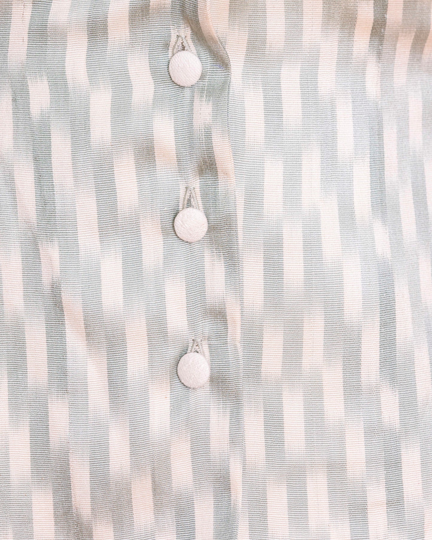 Tini Tiny Shirt - Blue Ikat