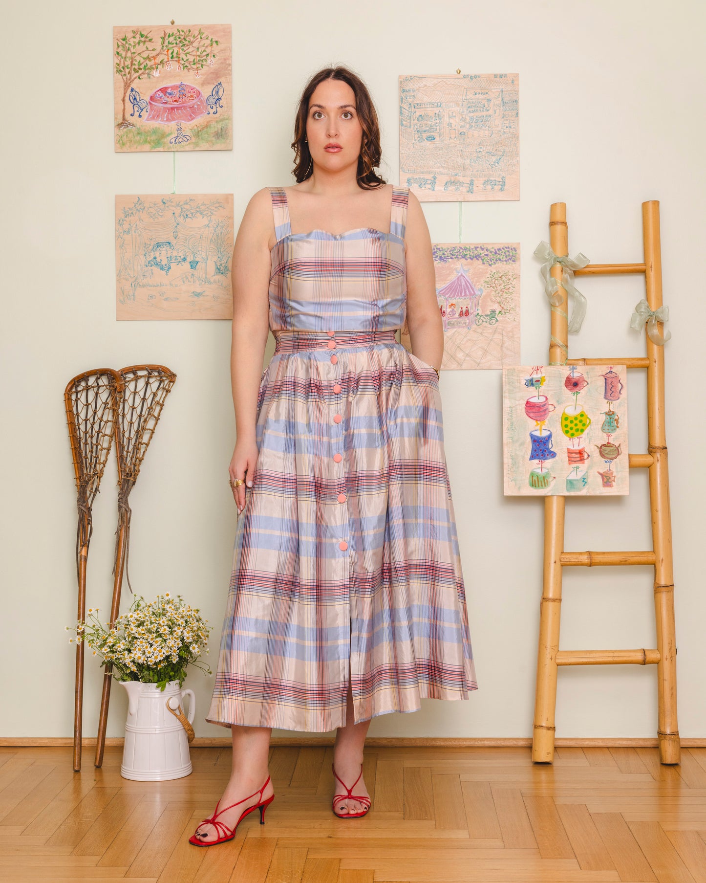 Carlotta Skirt - tartan