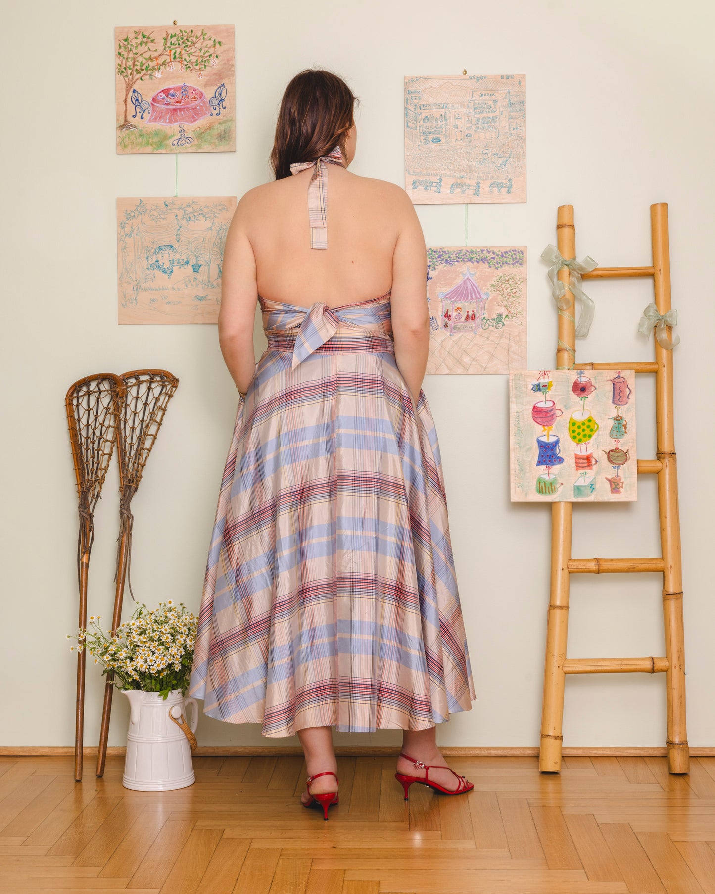 Lune top - Tartan