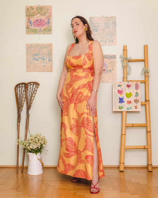 Robe Nouée - Silk Bows