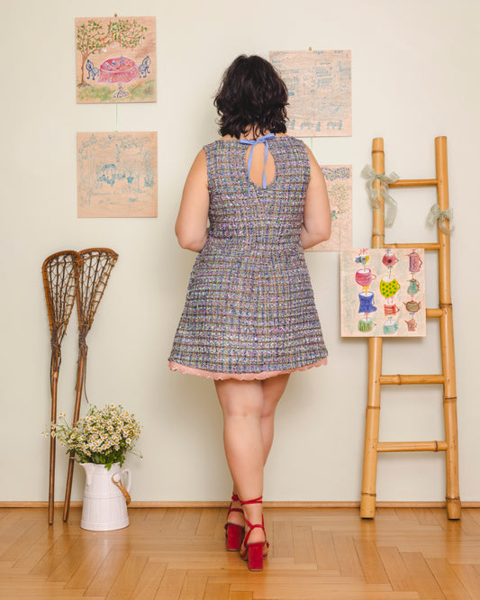 Tini Tiny dress - tweed