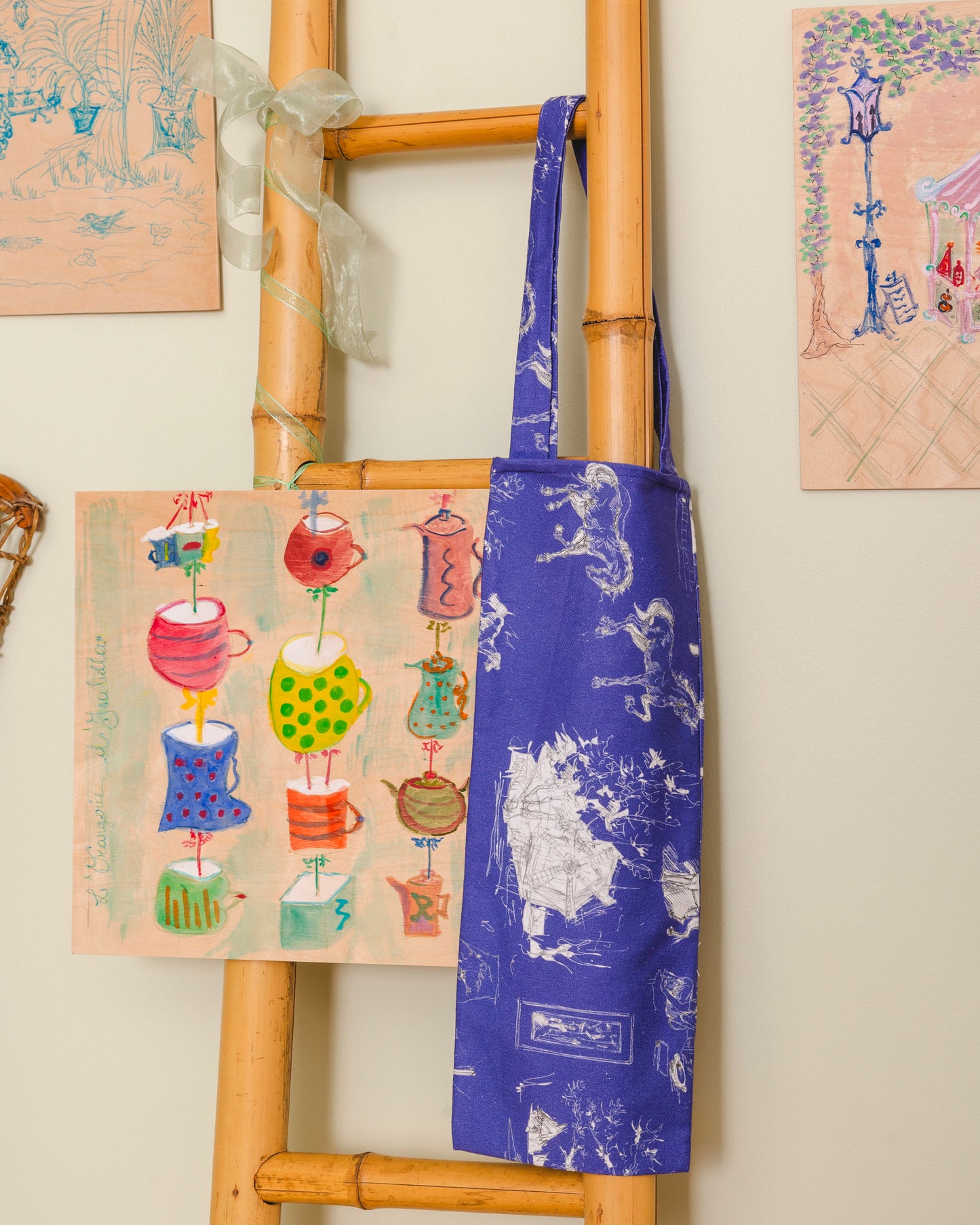 Baguette Bag - blue