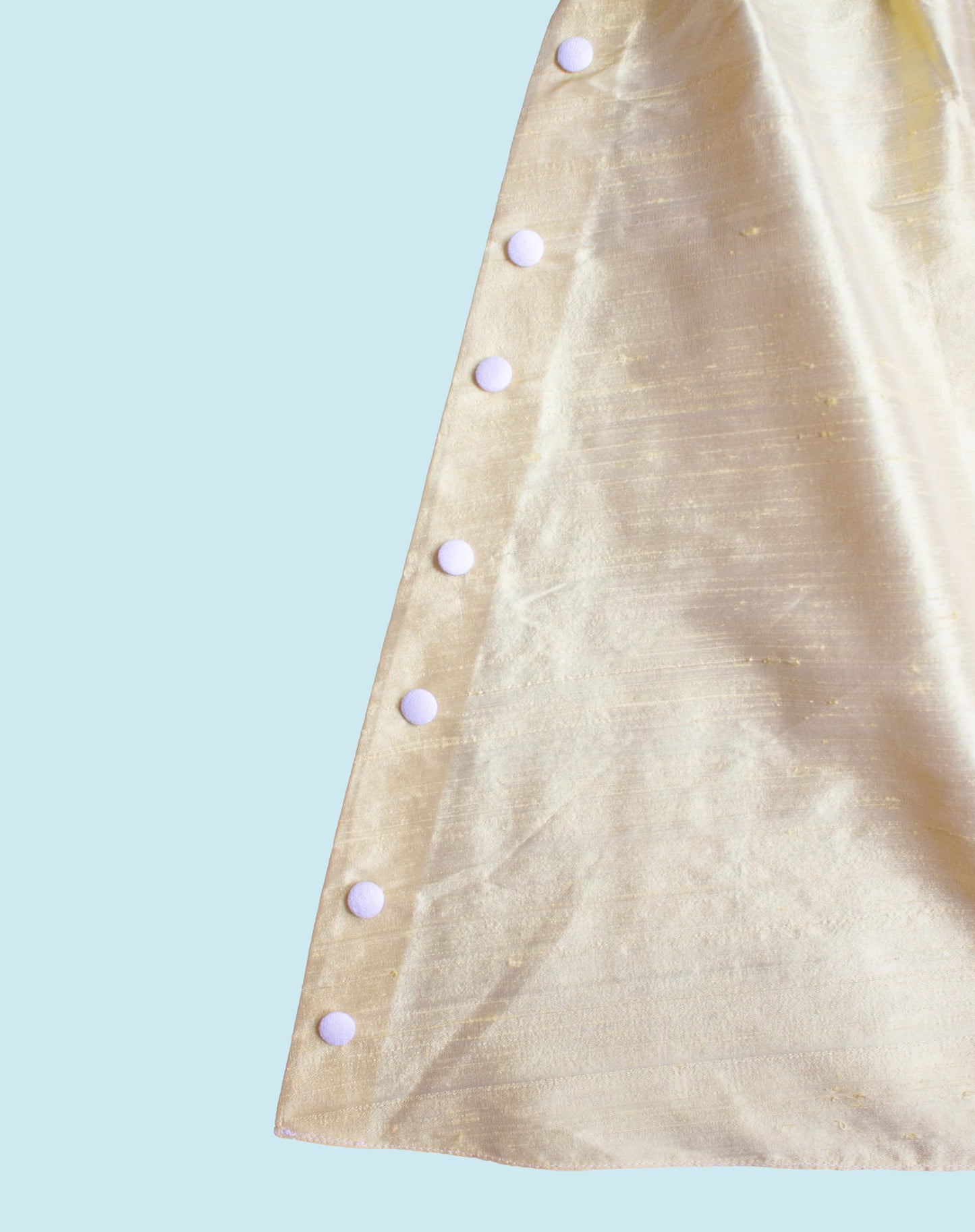 Robe à Tablier  🎀 Yellow Silk